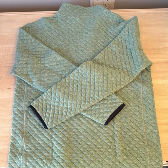 Green v neck sweater for kids - Picture 3 of 8